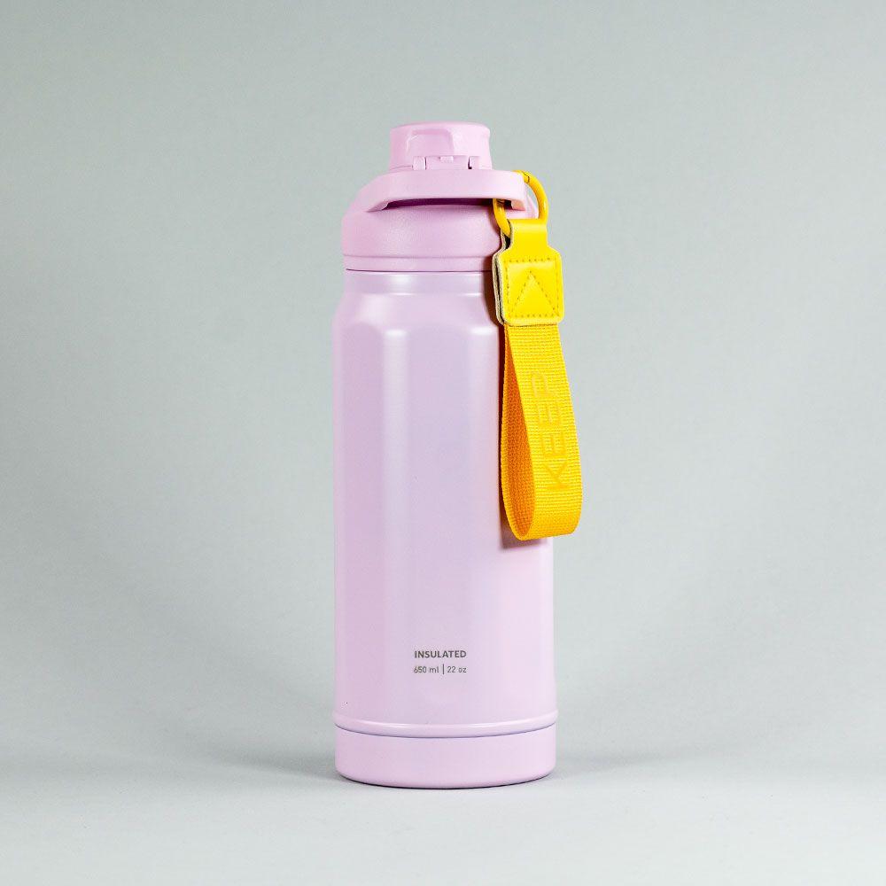 Botella Insulada Strap 650ml Keep Rosado-3