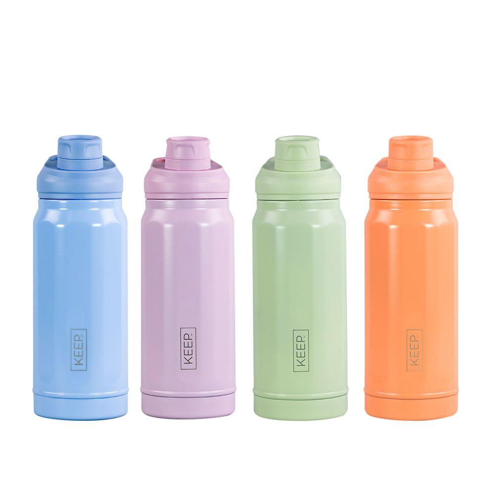 Botella Insulada Strap 650ml Keep Rosado-4