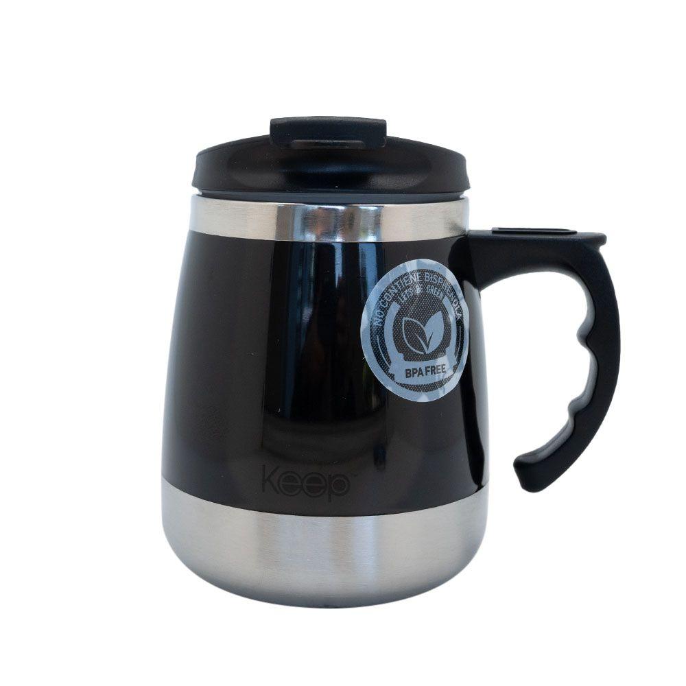 Mug Termo Outdoor 400ml Keep Negro-0