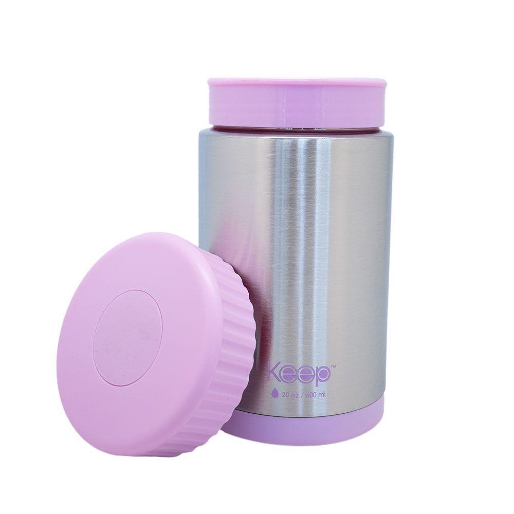 Termo Comida Colores 0.6L Keep Rosado-2