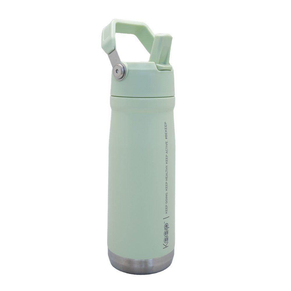 Botella Insulada Doble Pared 650ml Keep Pistacho-0
