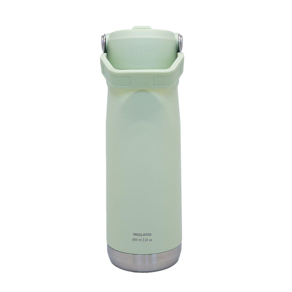Botella Insulada Doble Pared 650ml Keep Pistacho-2