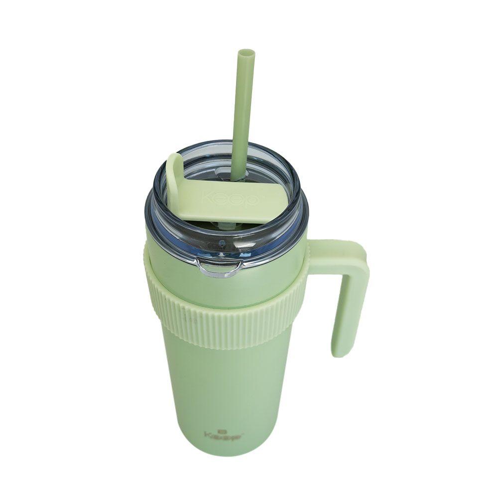 Coffee Mug Doble Pared 20oz Keep Pistacho-2