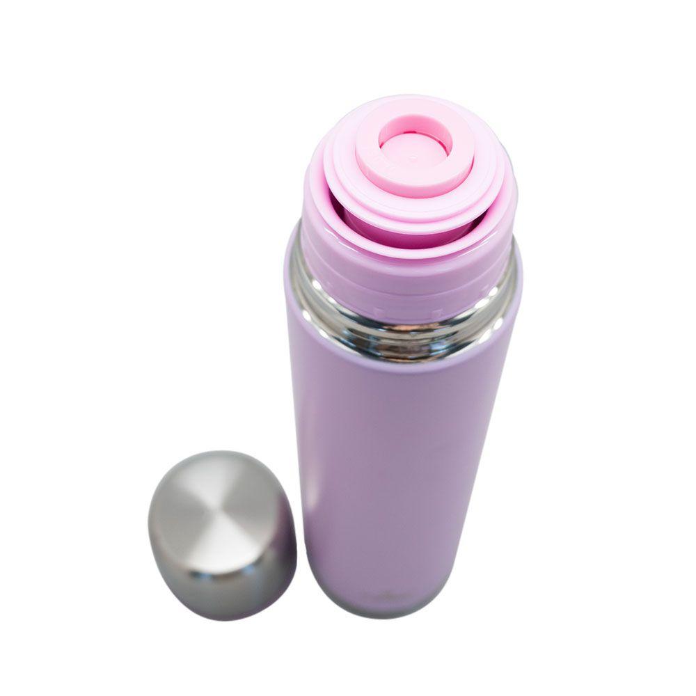Termo Bala 1.0L Rubber Keep Rosado-2
