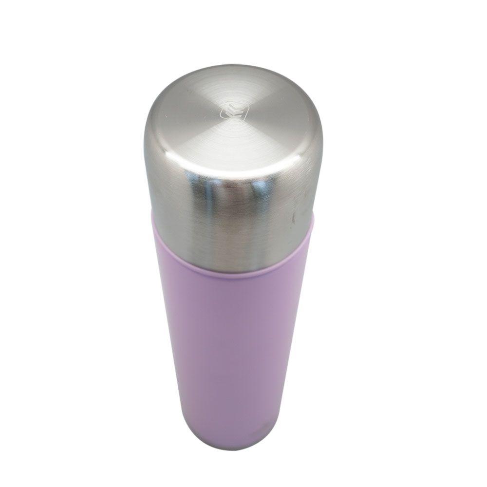 Termo Bala 1.0L Rubber Keep Rosado-3