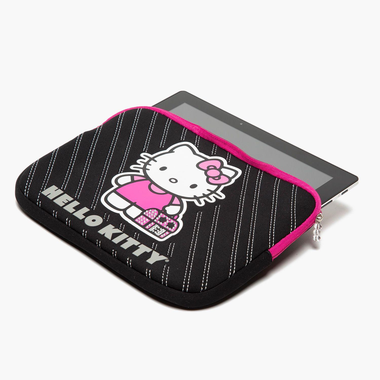 Funda Tablet 10" 23509 Bling Negro Hello Kitty-2