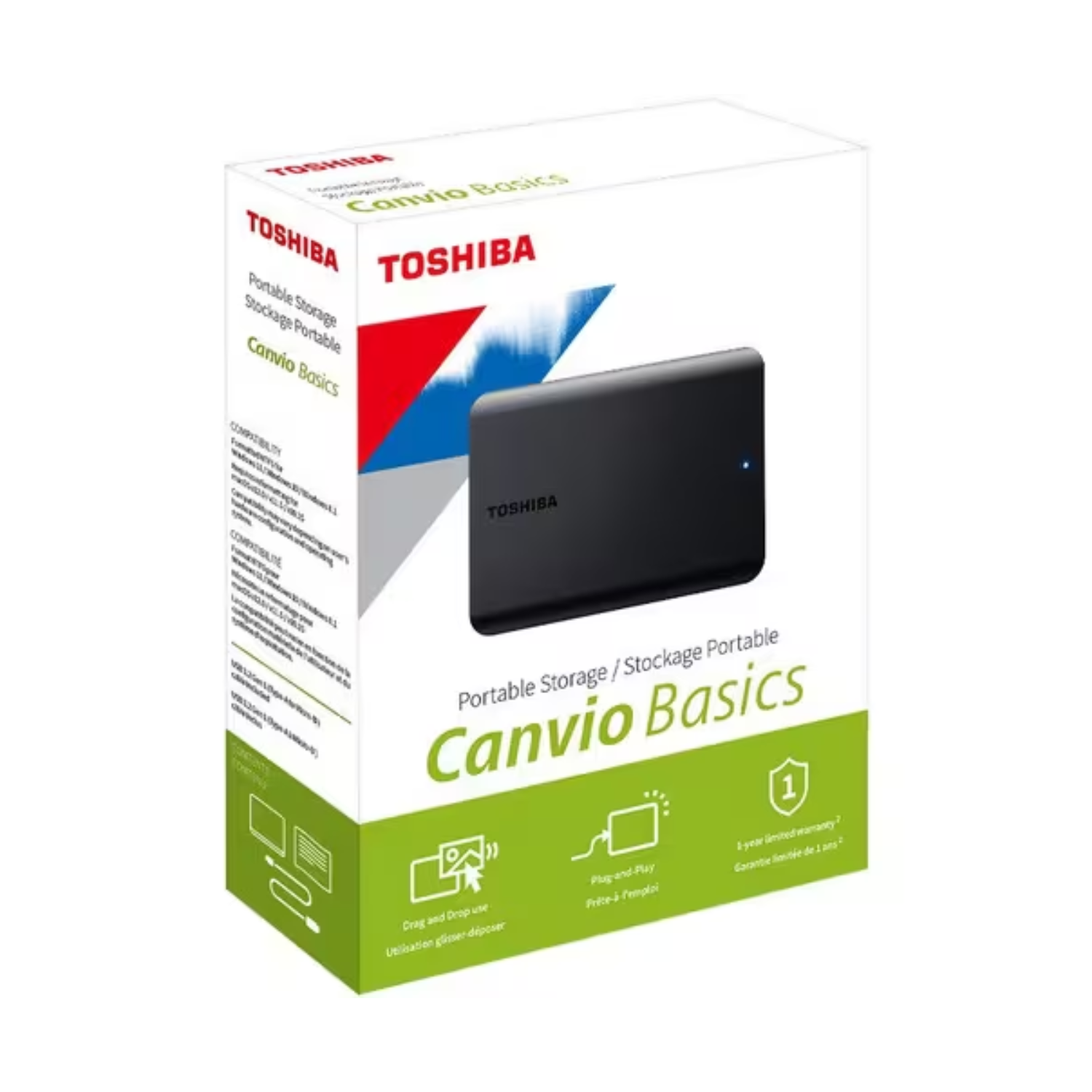 Disco Duro Externo Toshiba Canvio Basics 4TB USB 3.0-2
