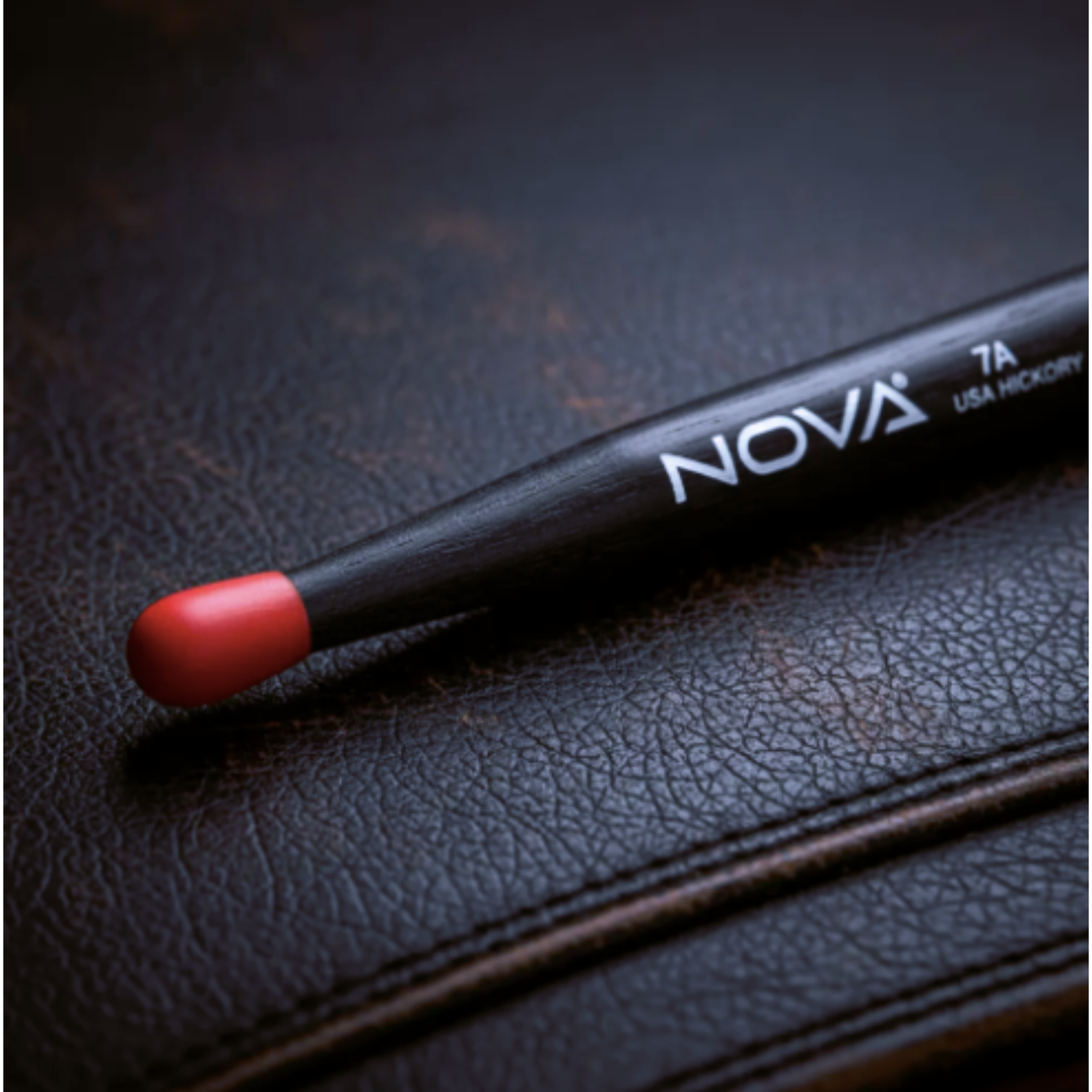 Baquetas Vic Firth Nova N7AN 7A Punta Nylon Negras-1