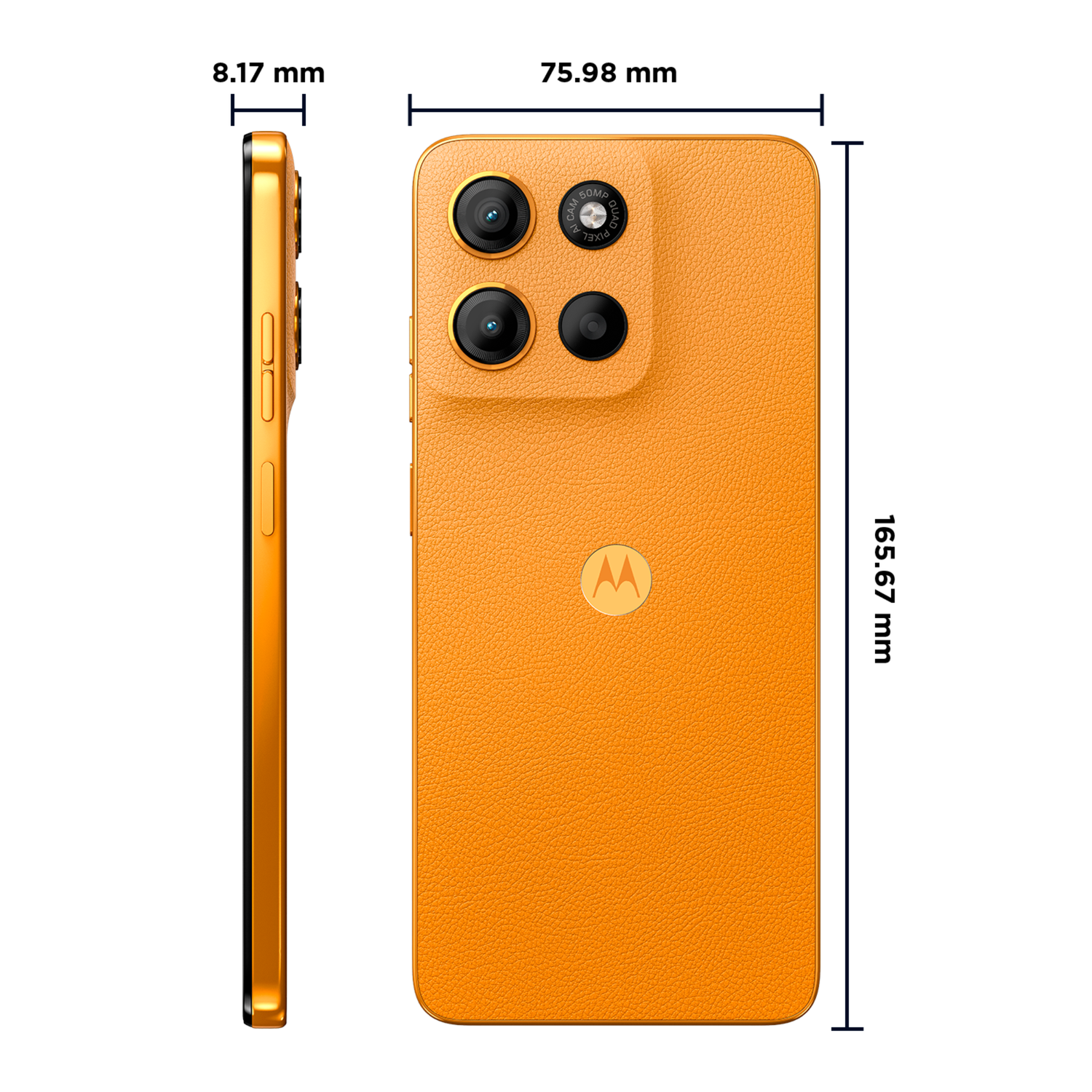 Celular Moto G15 4GB 128GB Android 15 6.7" Naranja-4