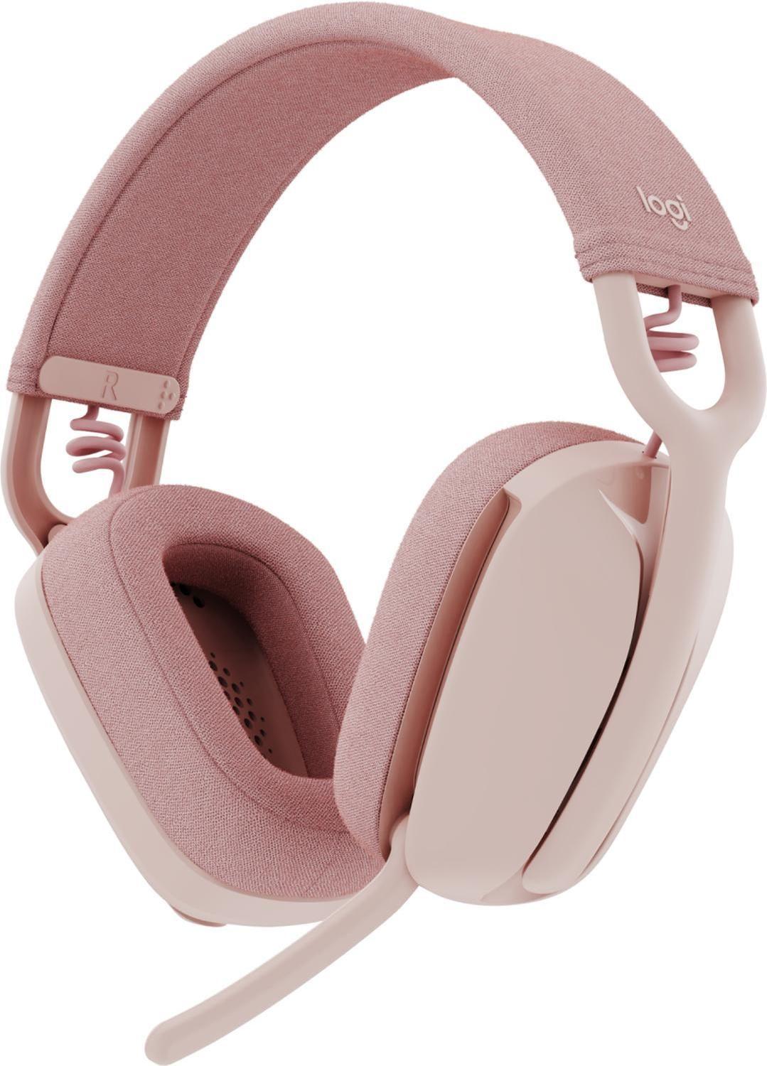 Audífonos Logitech Zone Vibe 100 Bluetooth Rosa-0