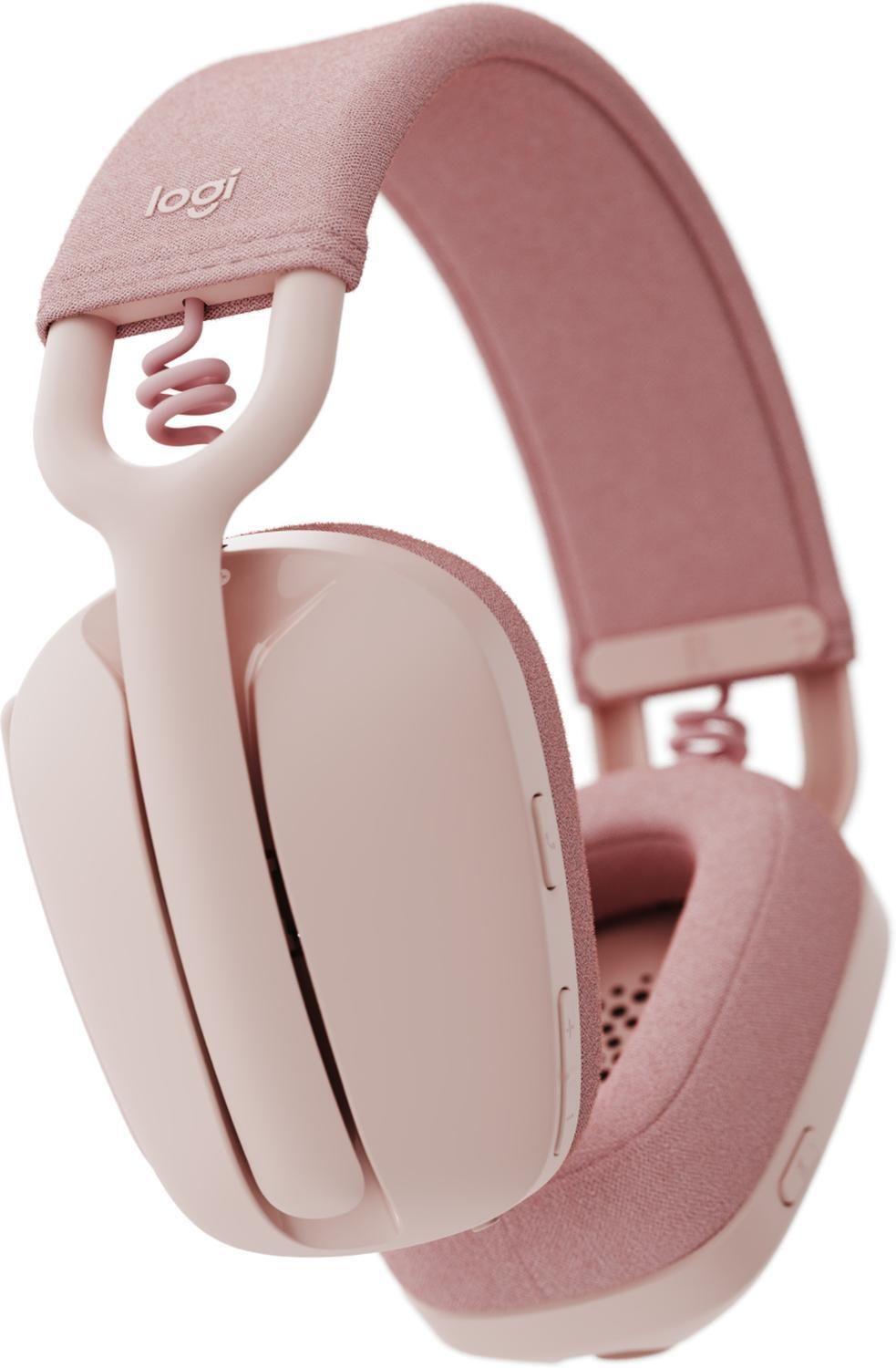 Audífonos Logitech Zone Vibe 100 Bluetooth Rosa-4