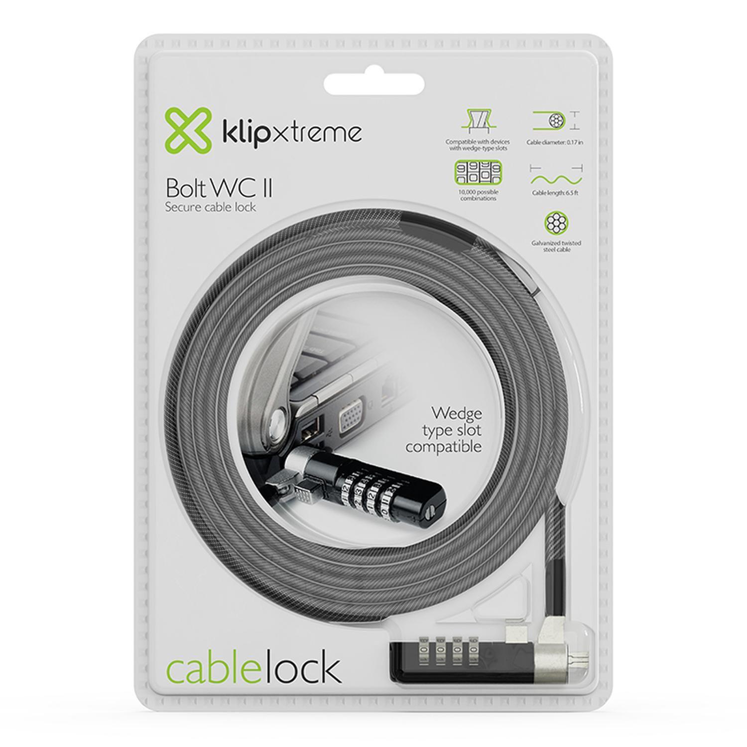 Cable de Seguridad para Notebook Bolt WC II 2 metros-9