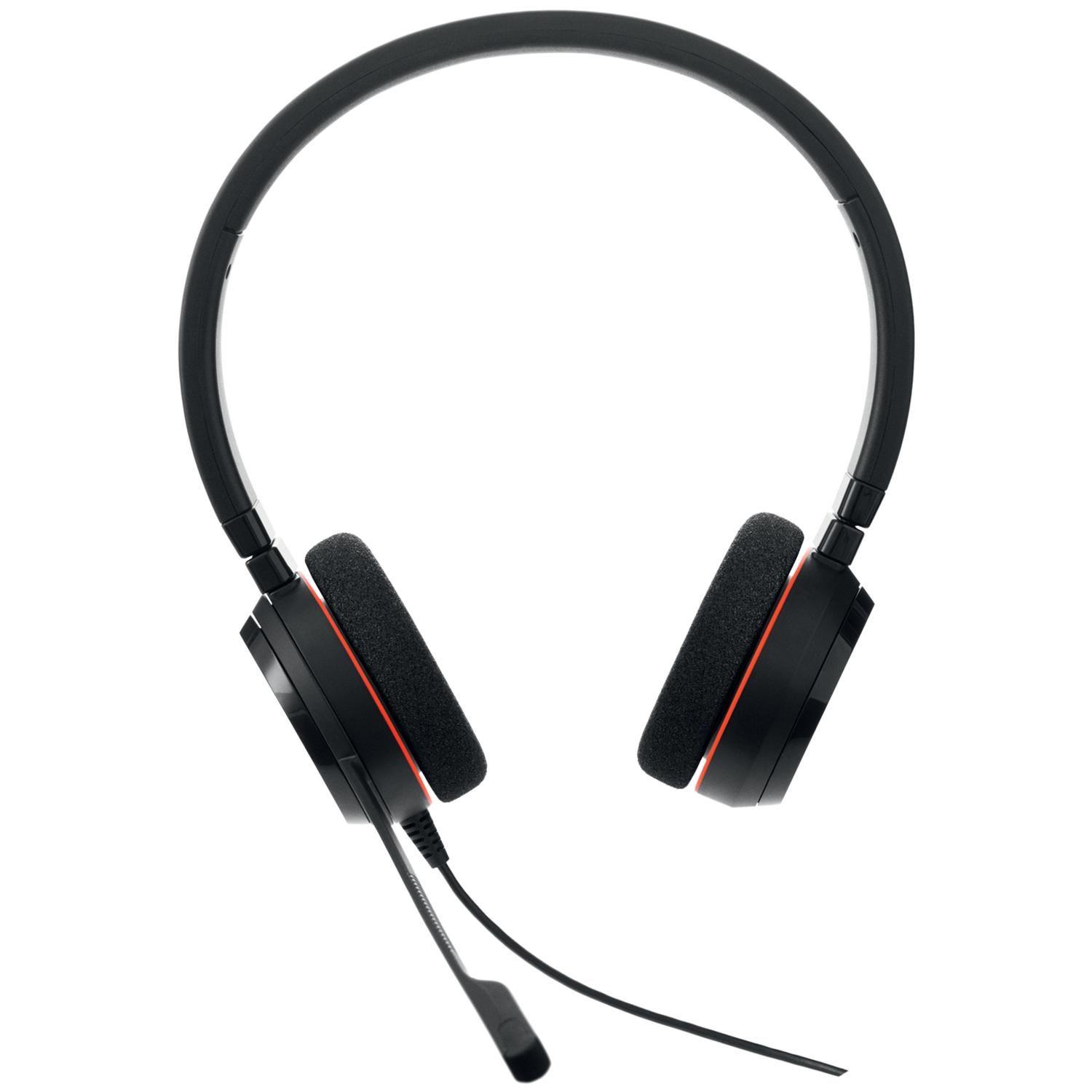 Audífonos Teletrabajo Jabra Evolve20 UC Duo Negro-2