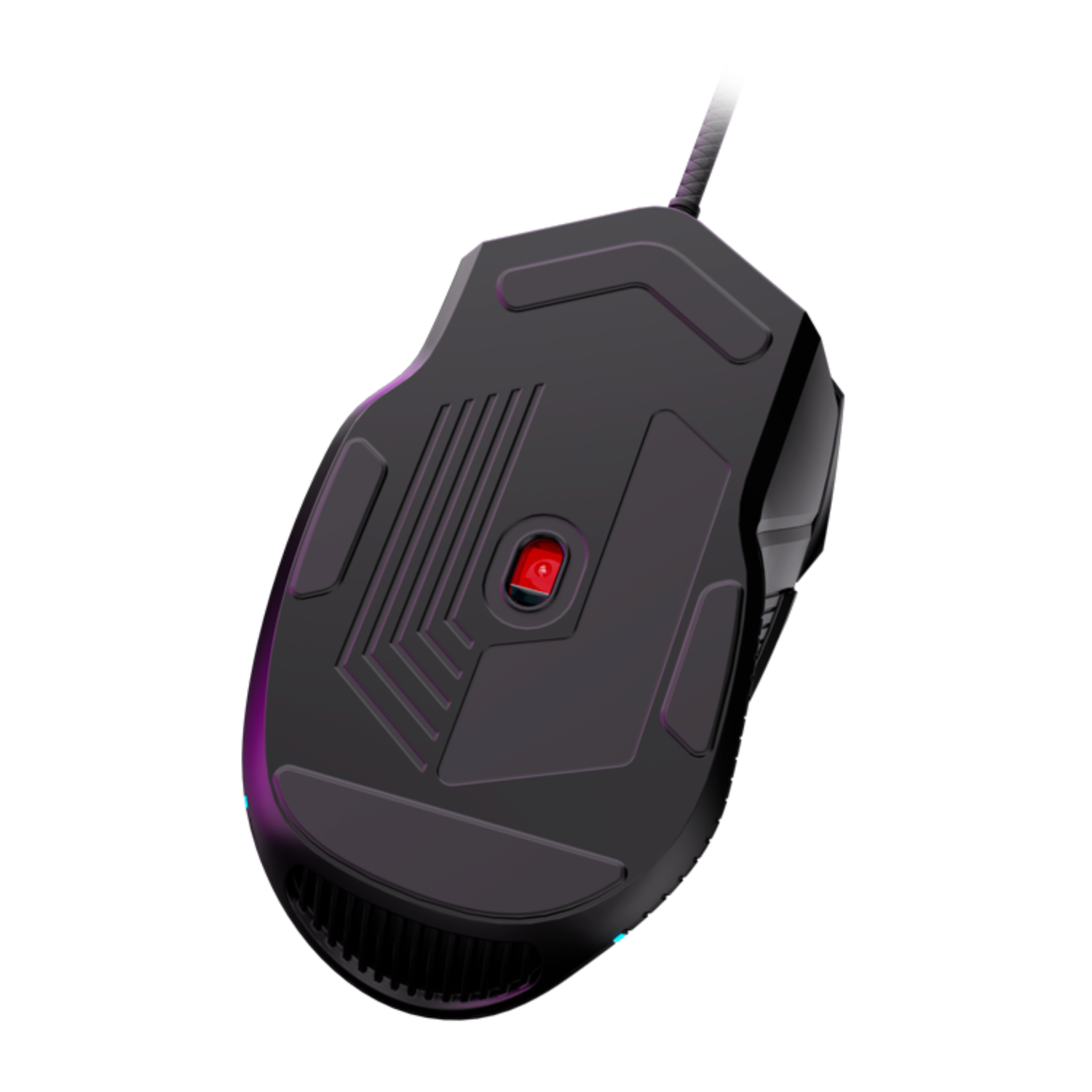 Mouse Gamer Gladius12800P 8 Botones RGB PMO-103 Negro-3