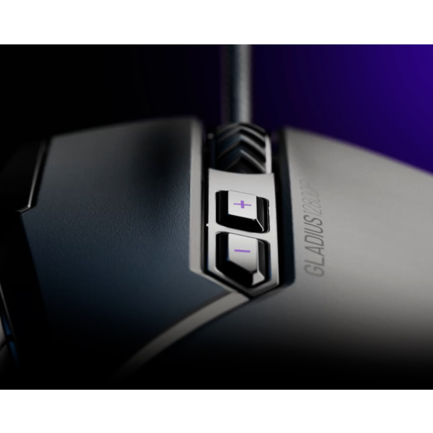 Mouse Gamer Gladius12800P 8 Botones RGB PMO-103 Negro-4