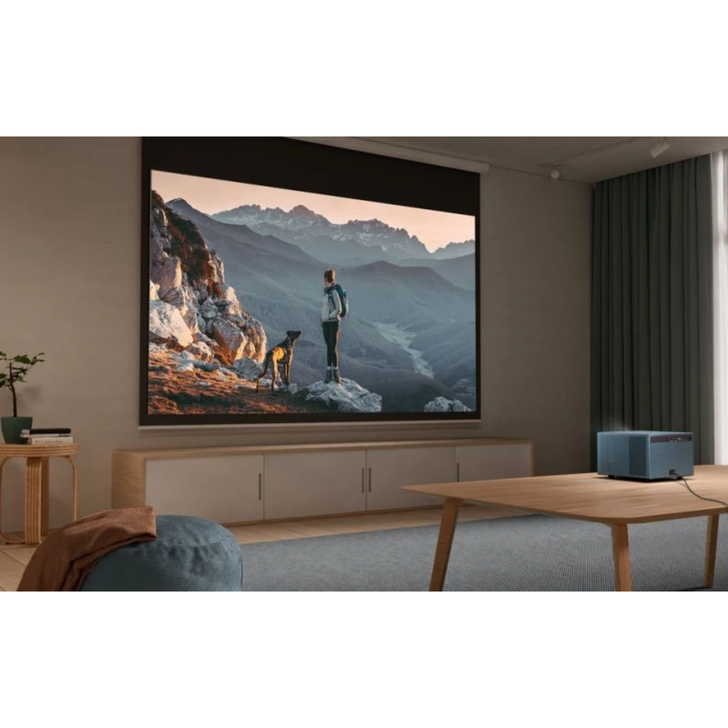 Proyector Smart LED LX60HD 1080p con Google TV-8