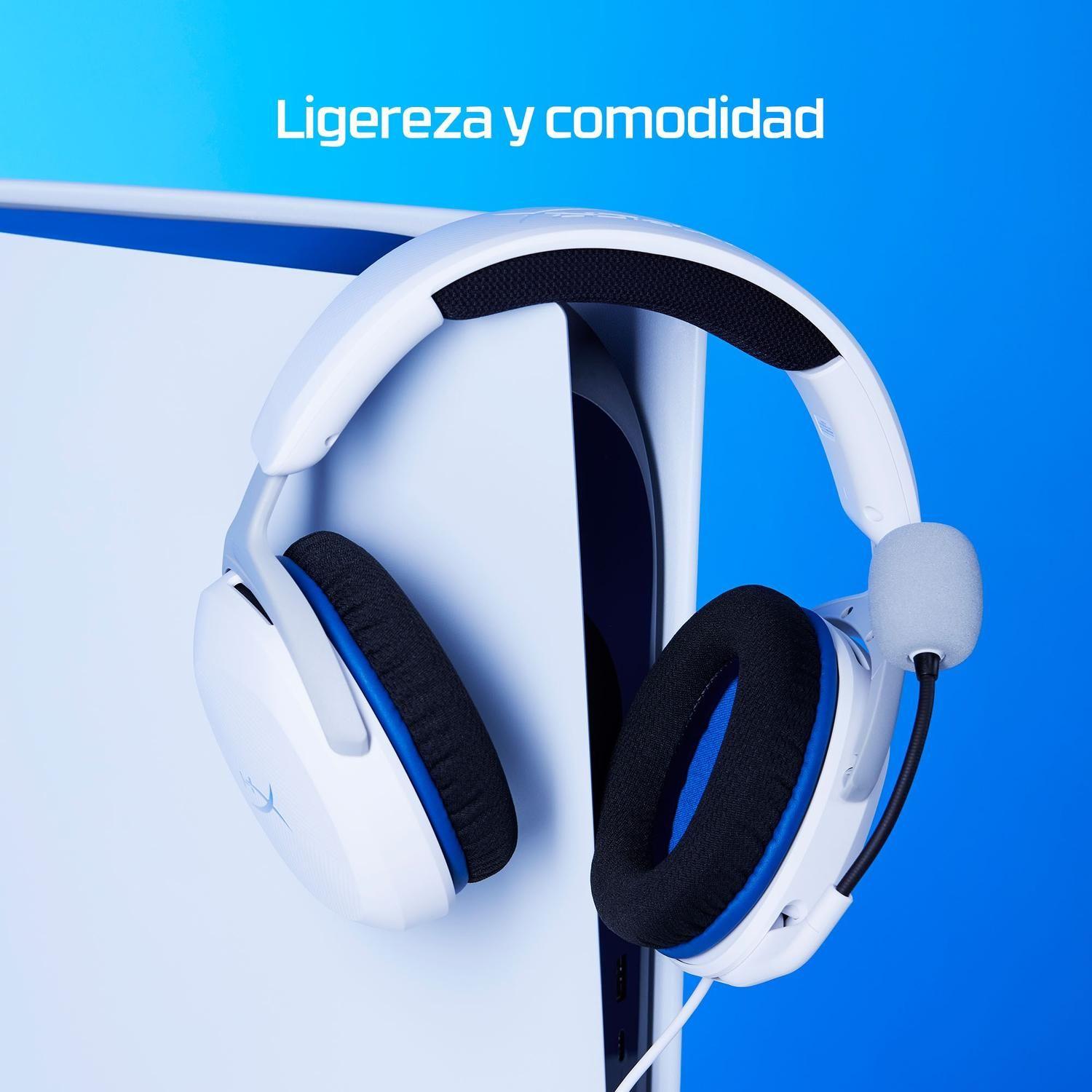 Audífonos Gamer HyperX Cloud Stinger 2 Core PS Blanco-6