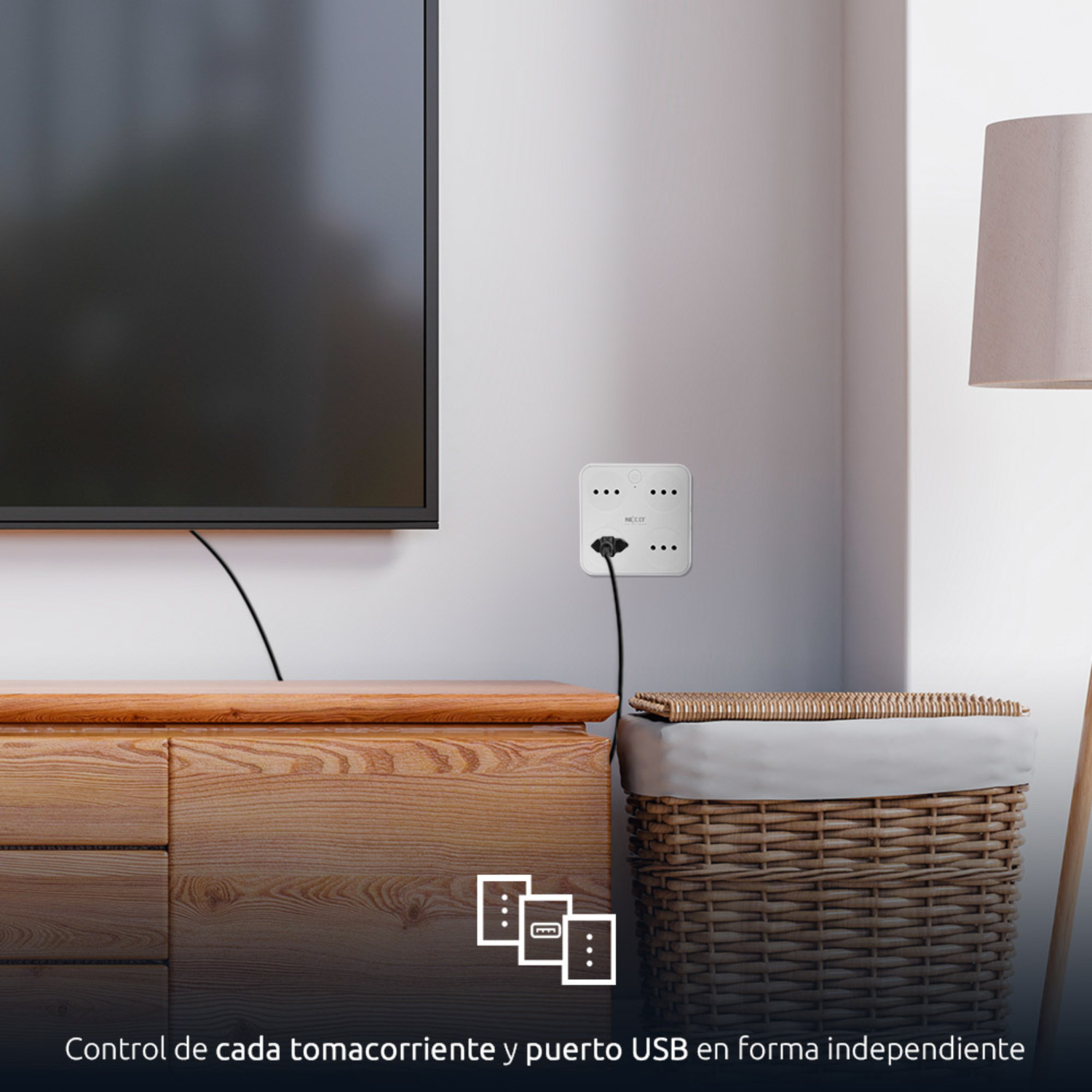 Enchufe inteligente Wi-Fi 220V - Chile-4