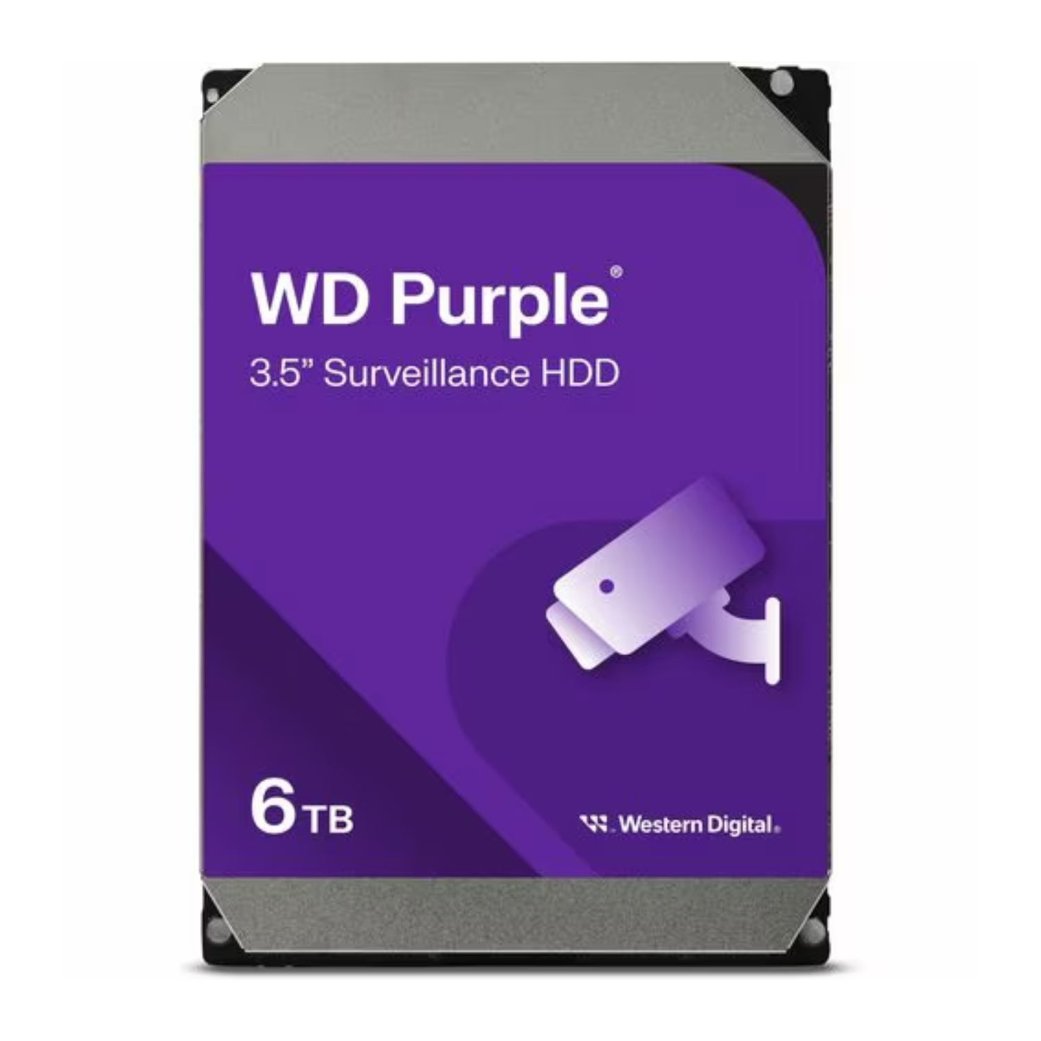Disco Duro Interno para Videovigilancia WD Purple 6 TB 3.5"-1