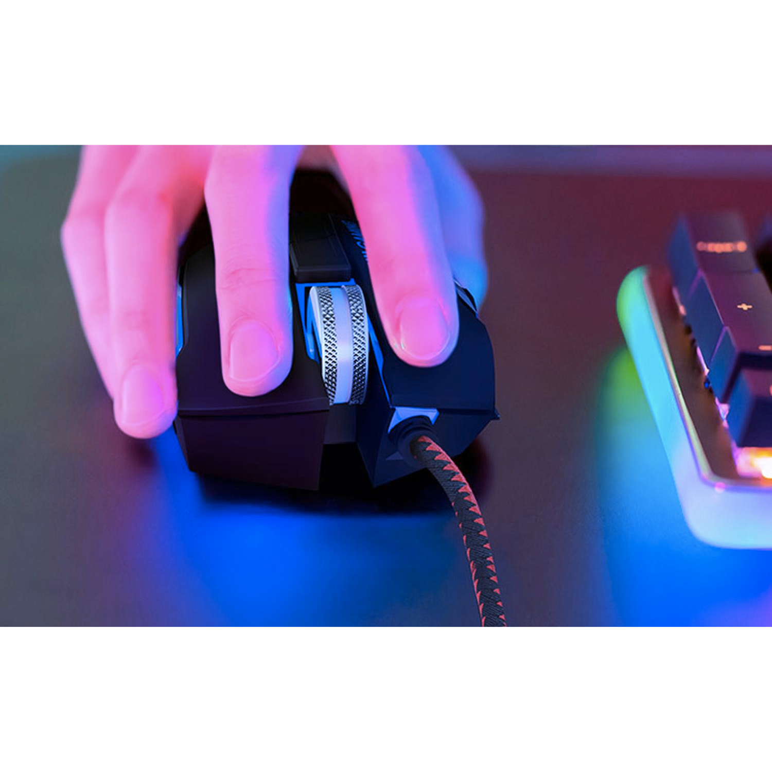 Mouse XTM-720 Diestro USB tipo A Óptico-3