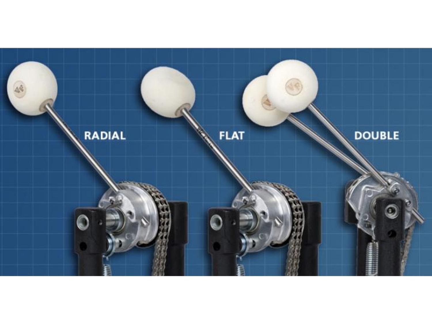 Mazo para pedal bombo madera Maple-1