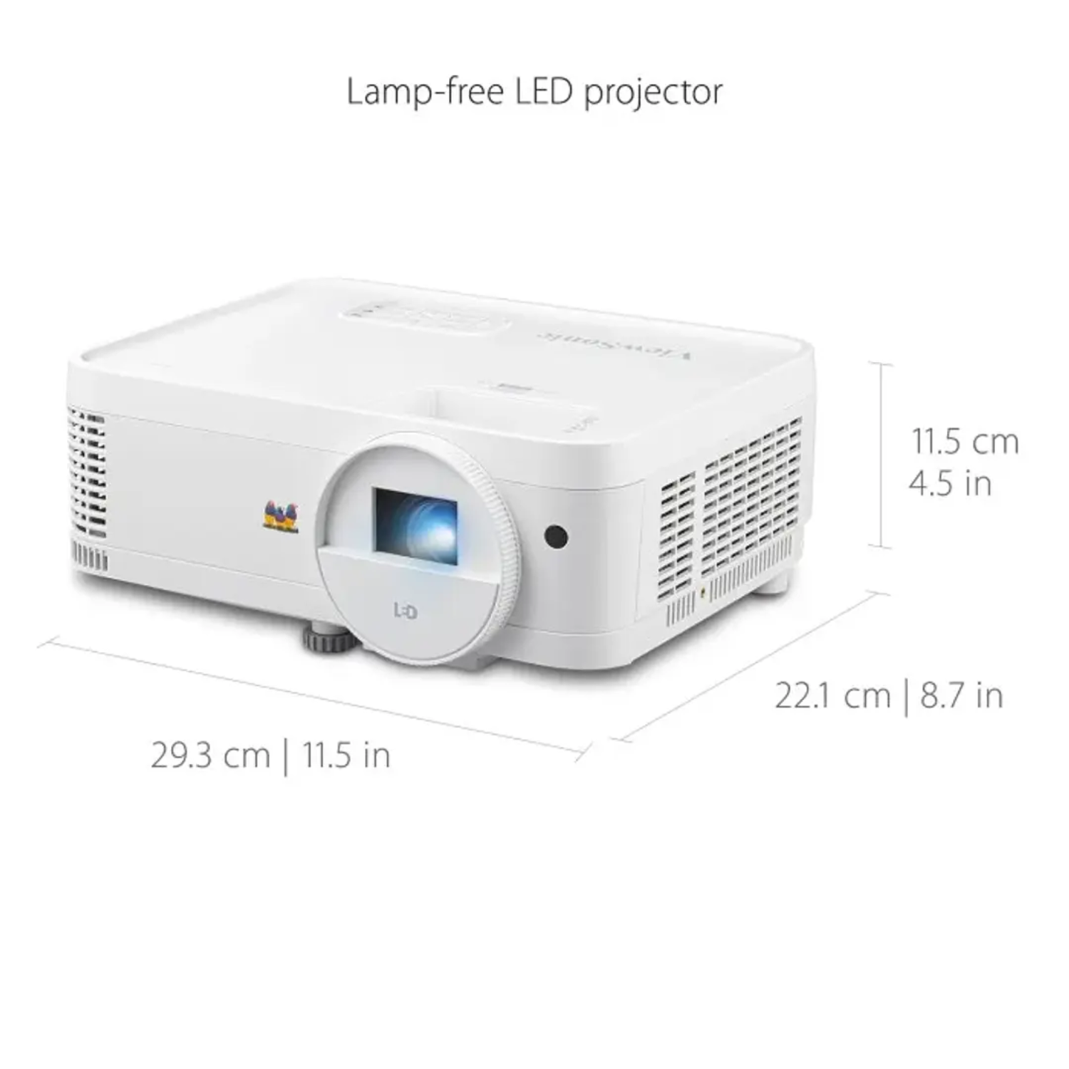 Proyector Viewsonic LS500WH1 3000 lúmenes LED WXGA Blanco-2