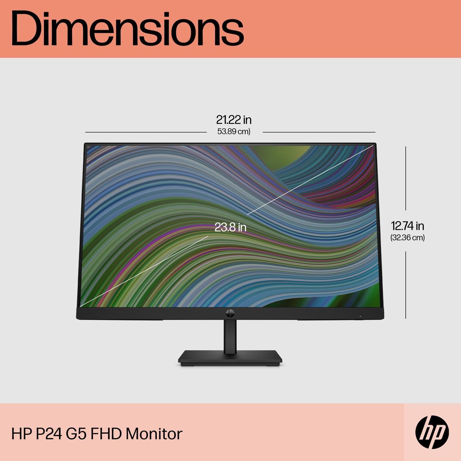 Monitor HP P24 G5 1920 x 1080 Full HD 23.8"-6