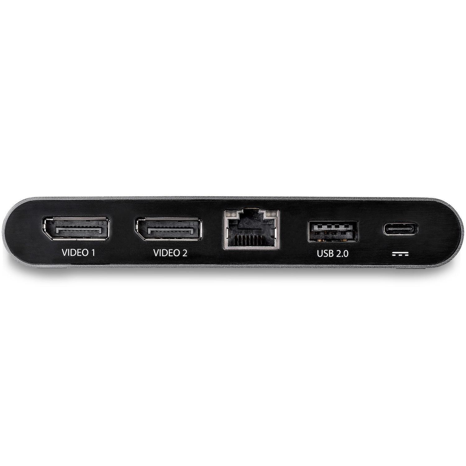 Docking Station StarTech para 2 Monitores DisplayPort 4K-2
