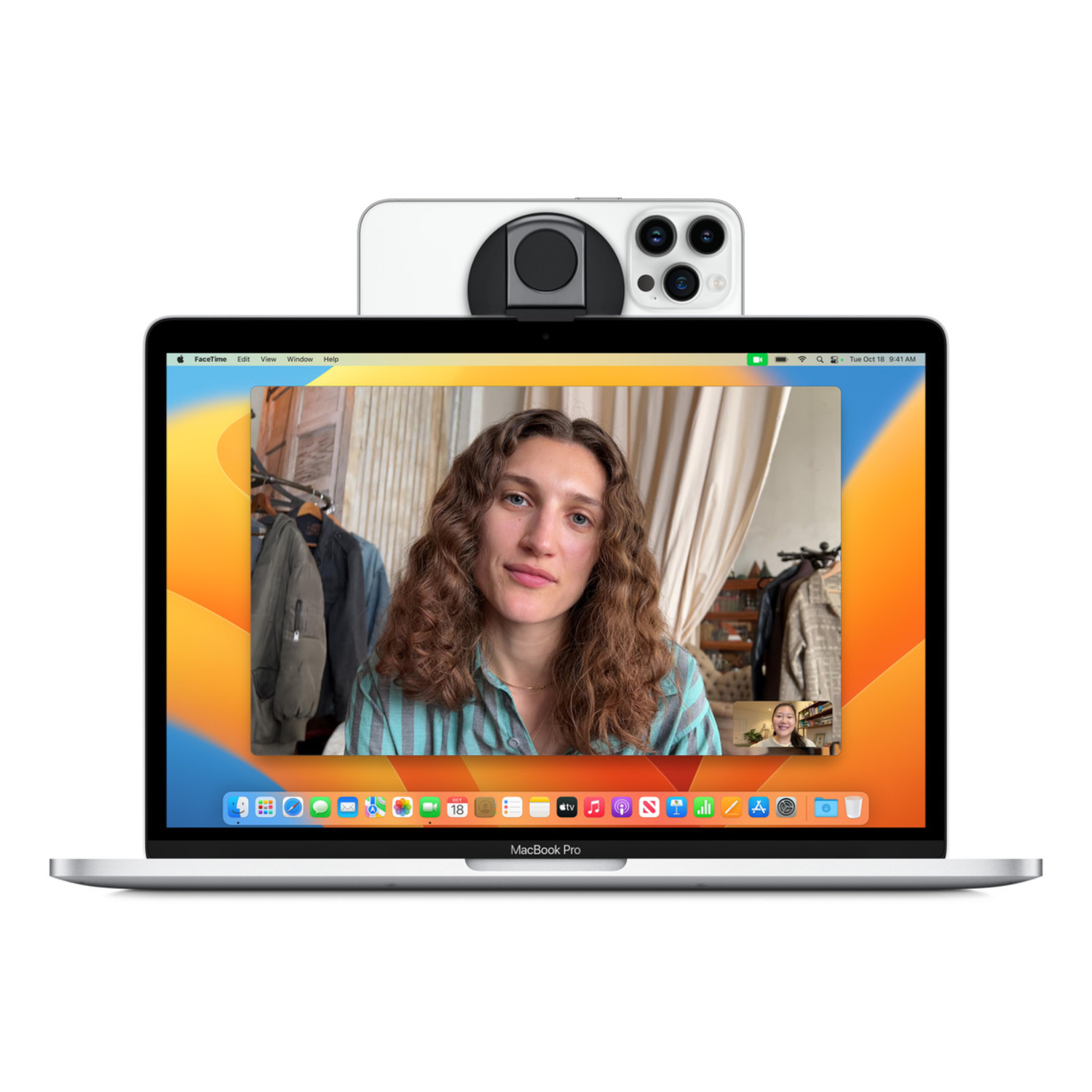 Soporte para iPhone con MagSafe de Belkin para notebooks Mac-6