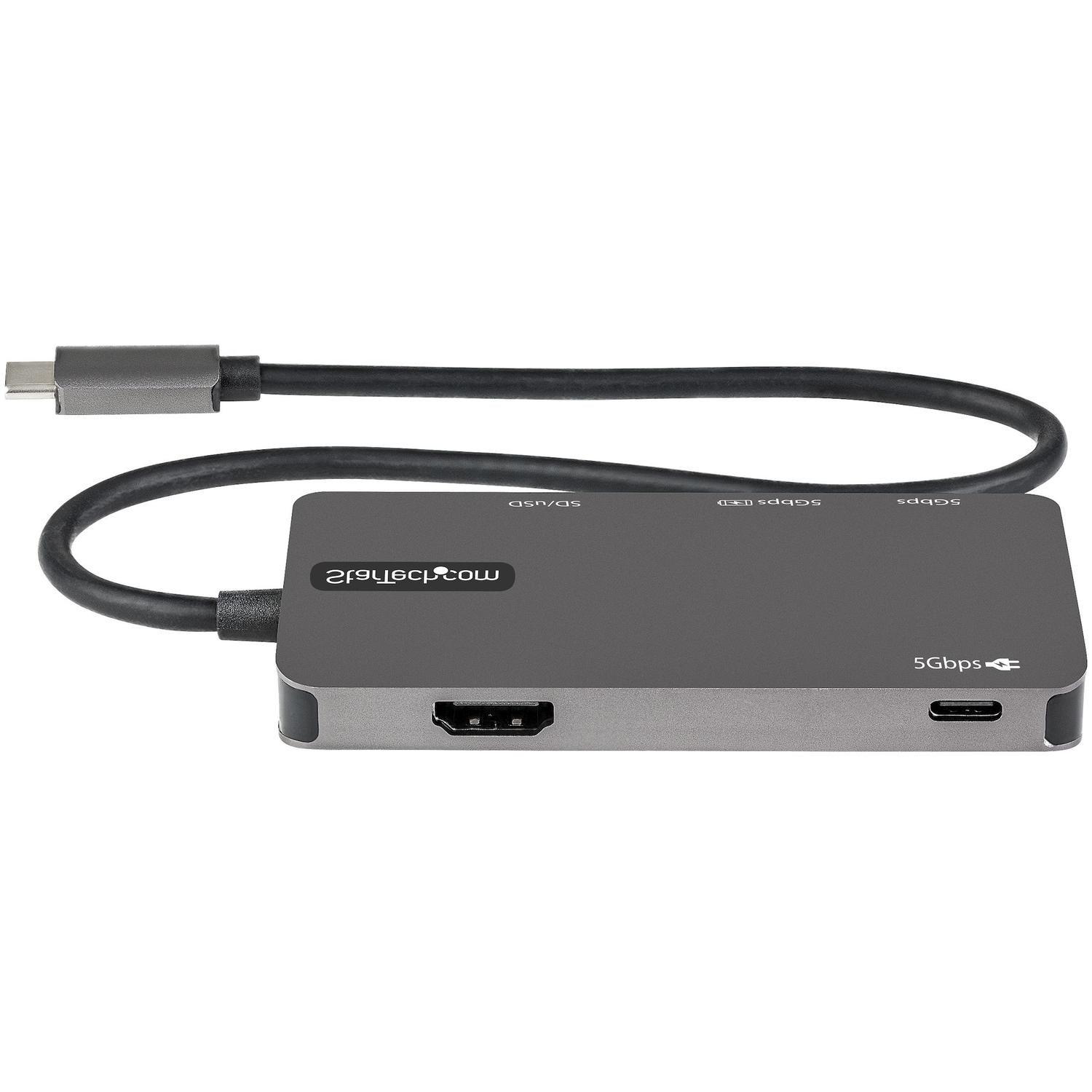 Docking Station StarTech USB Tipo C a HDMI de 4K MicroSD-3