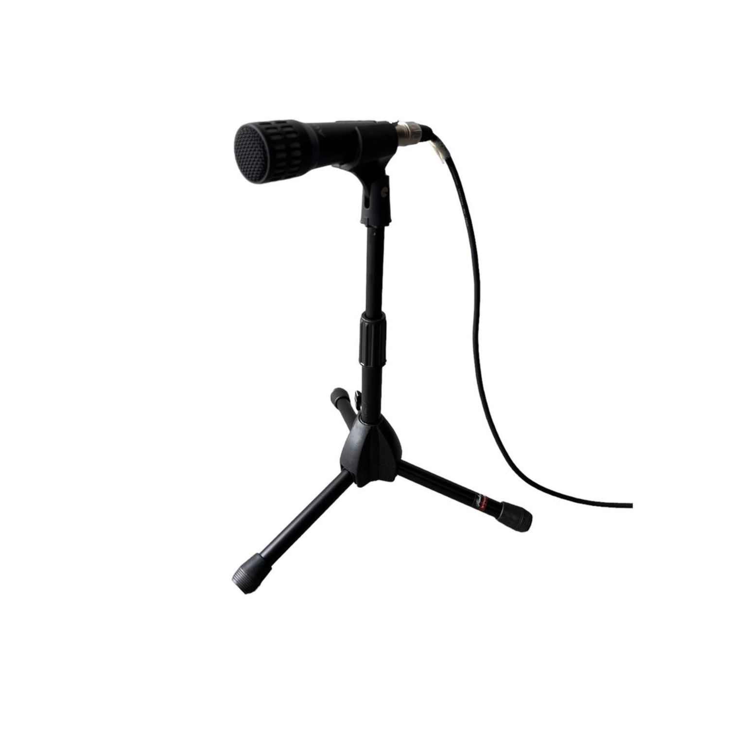 Soporte de Micrófono Perfil Bajo Negro-2