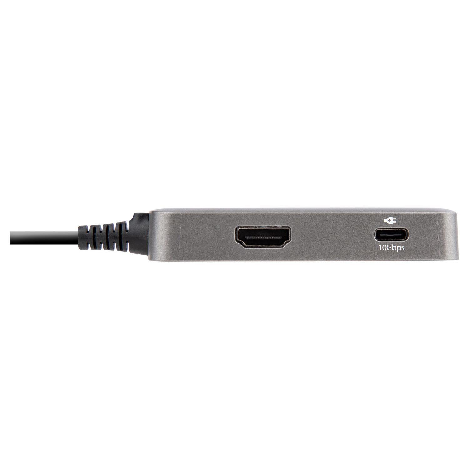 Mini Docking Station USB-C a HDMI 2.0 4K USB de 3 Puertos-6