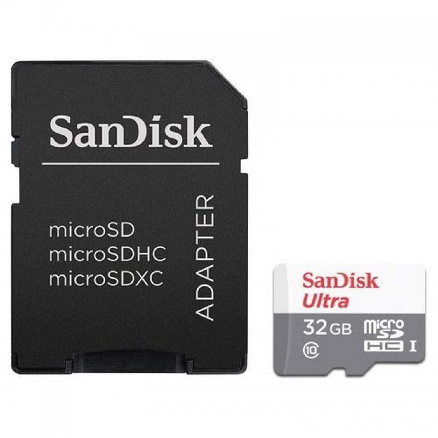 Tarjeta de Memoria MicroSD SanDisk Ultra 32GB-0