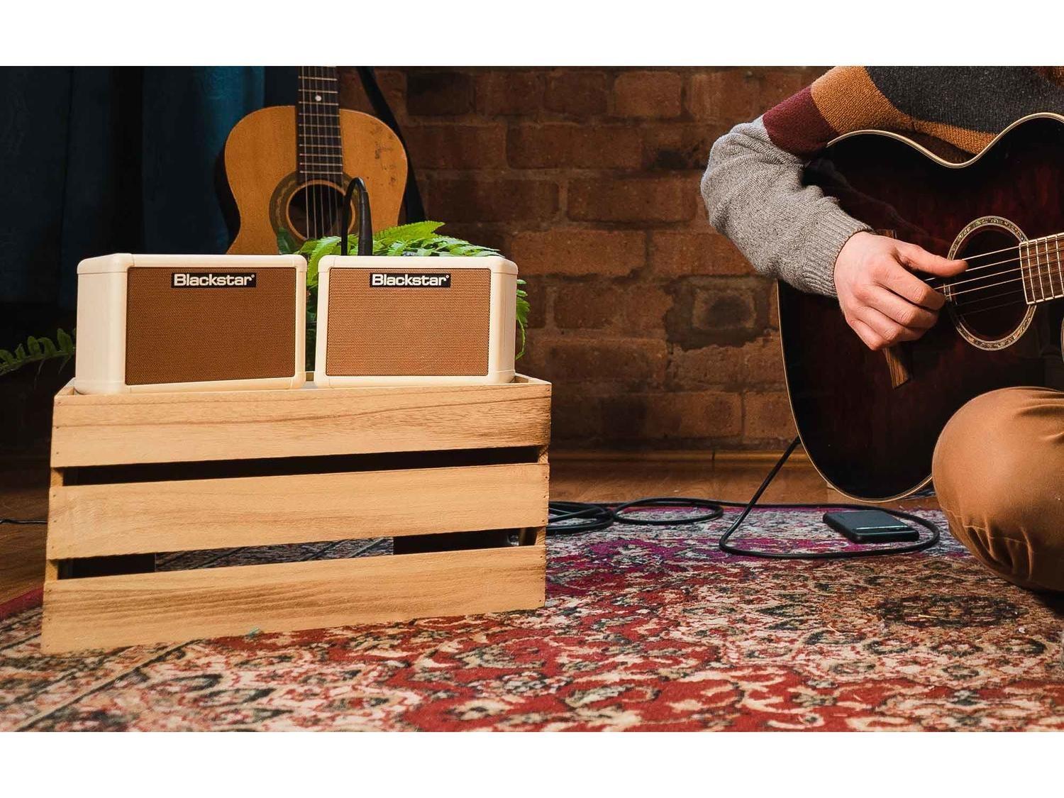 Pack Mini Amplificador Guitarra Acústica Fly 3-6