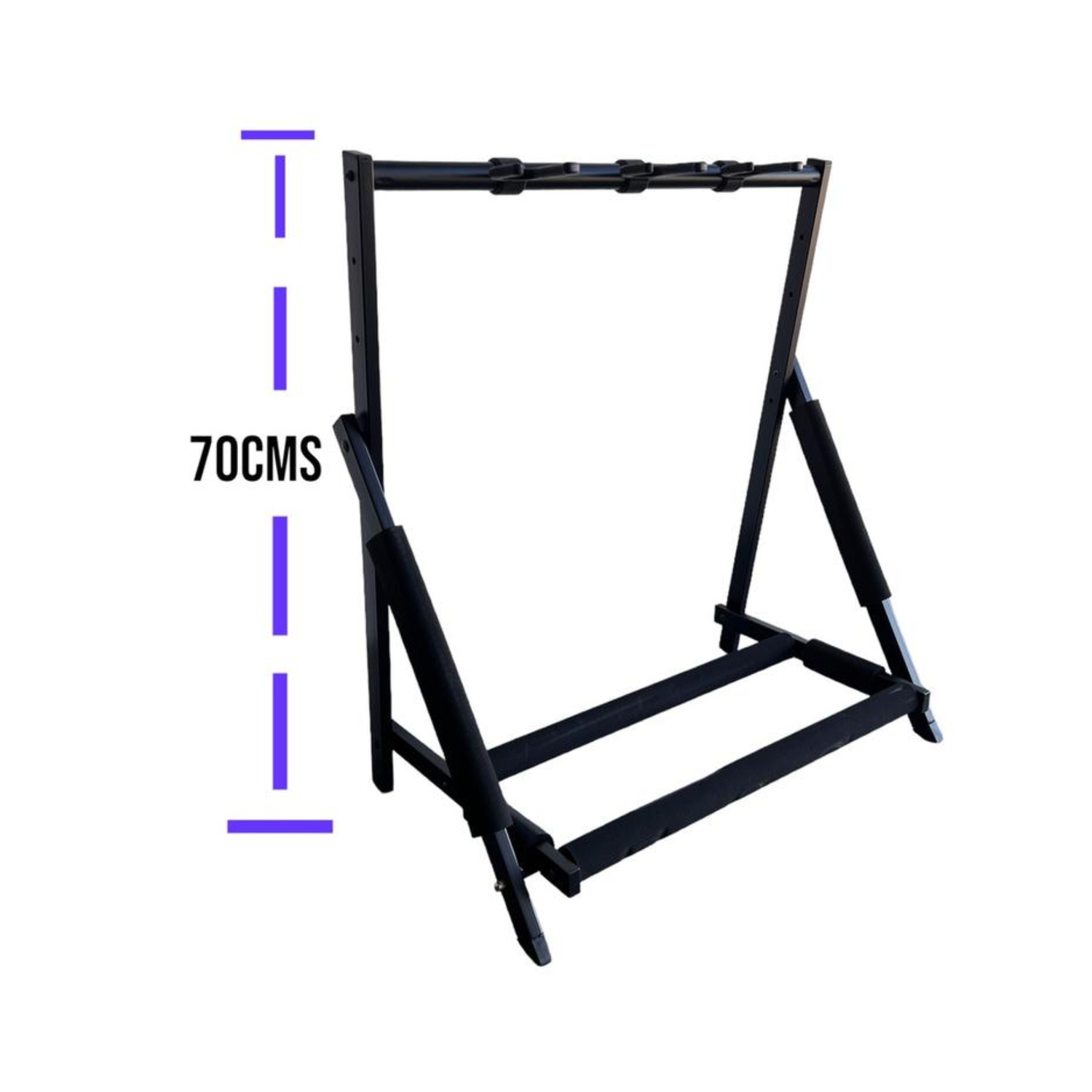Rack Hamilton para 3 Guitarras Ajustable y Seguro-3