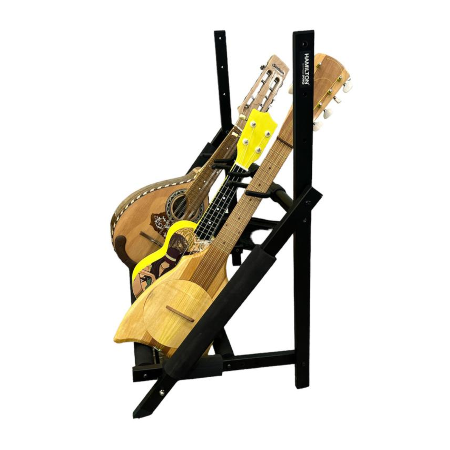 Rack Hamilton para 3 Guitarras Ajustable y Seguro-8