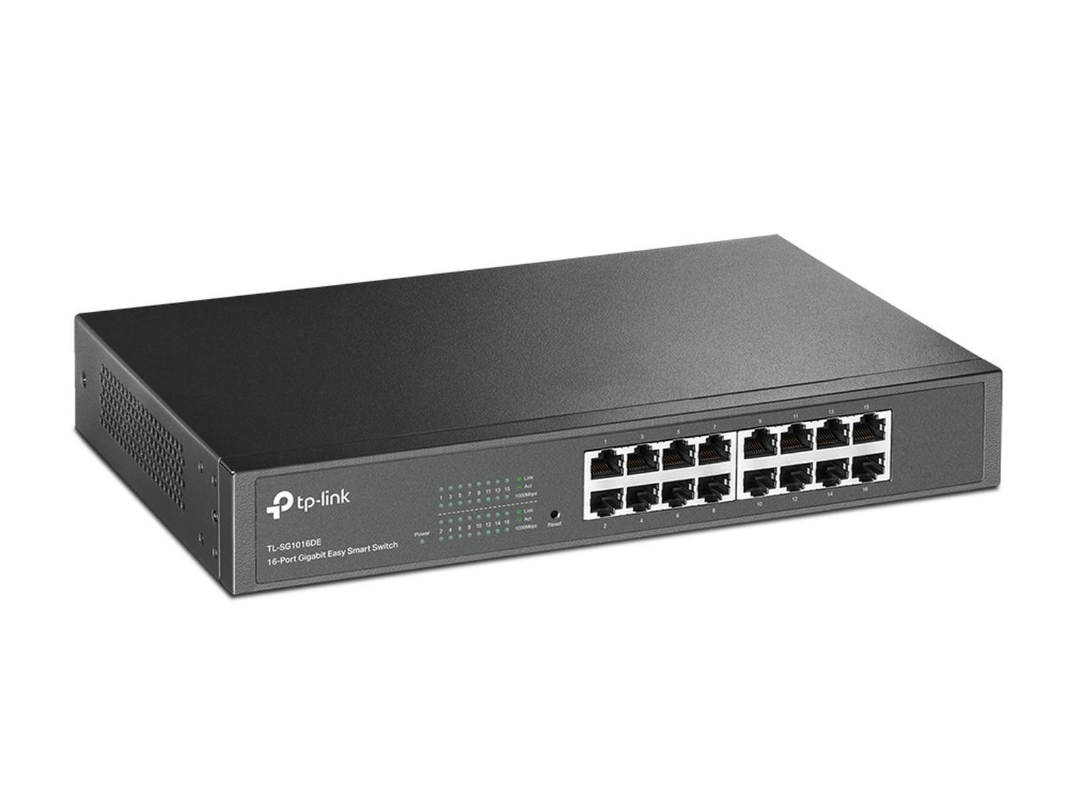 Dispositivo de Redes Gestionado TL-SG1016DE L2 Gigabit Ethernet-1