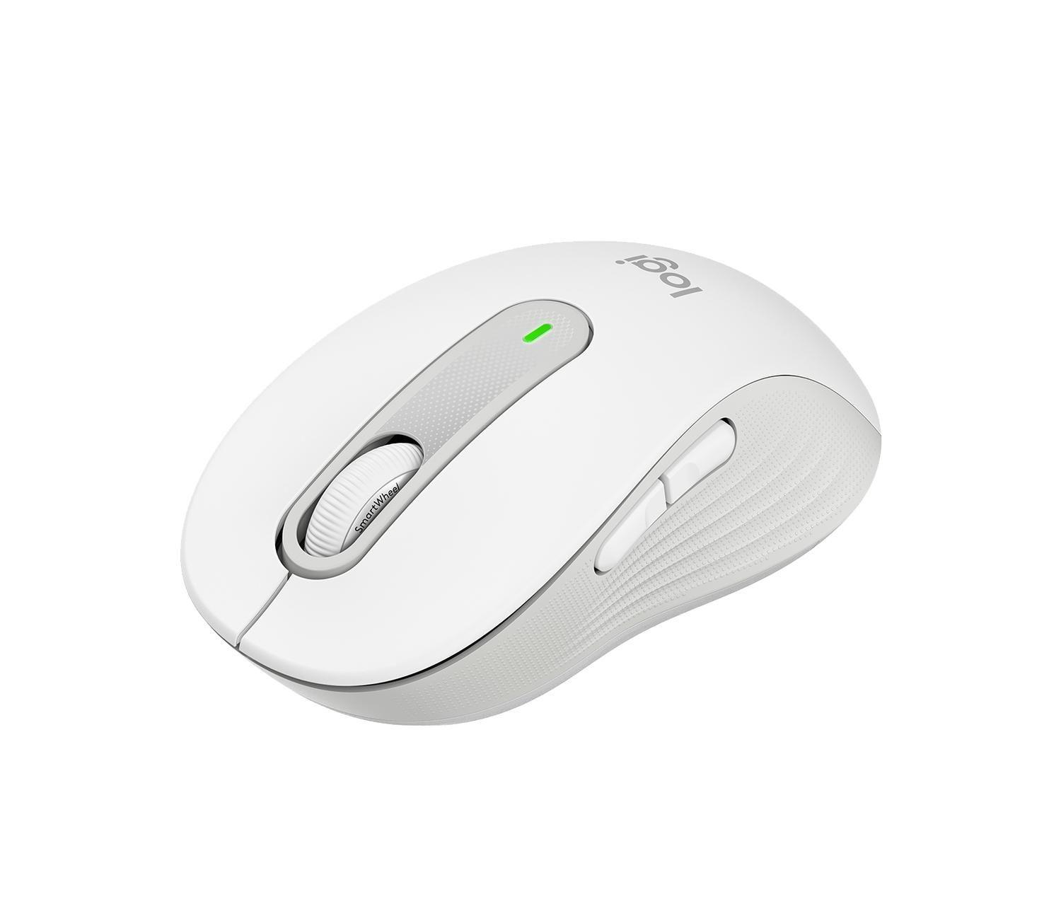 Mouse Logitech Signature M650 Inalámbrico Blanco-2