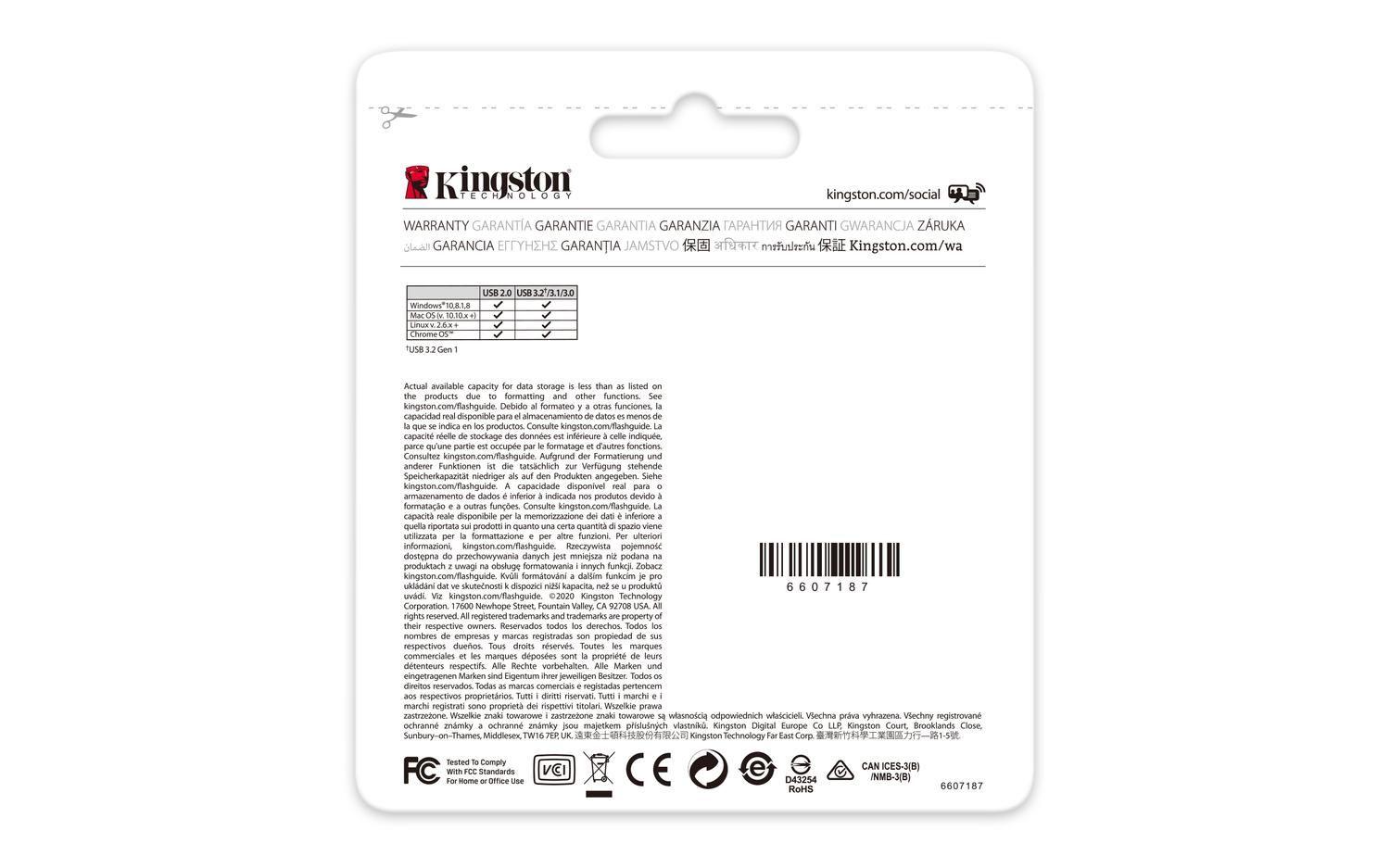 Pendrive Unidad Flash USB 128 GB USB tipo A 3.2-6