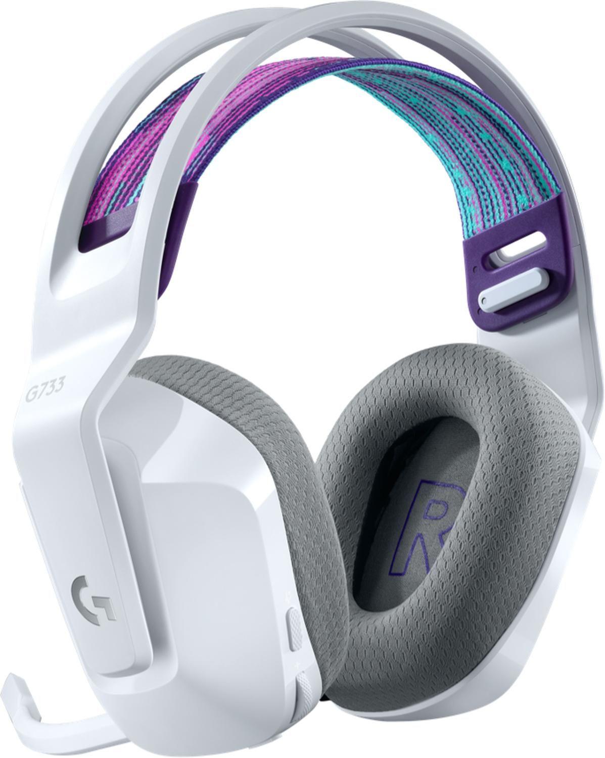 Audífonos Gamer G733 Inalámbrico Diadema Blanco-2