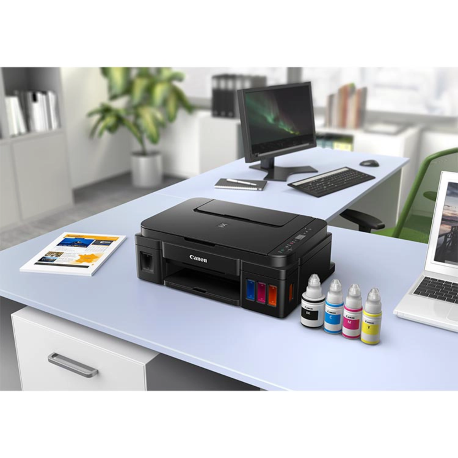 Impresora Multifuncional PIXMA G2110 Color USB-4
