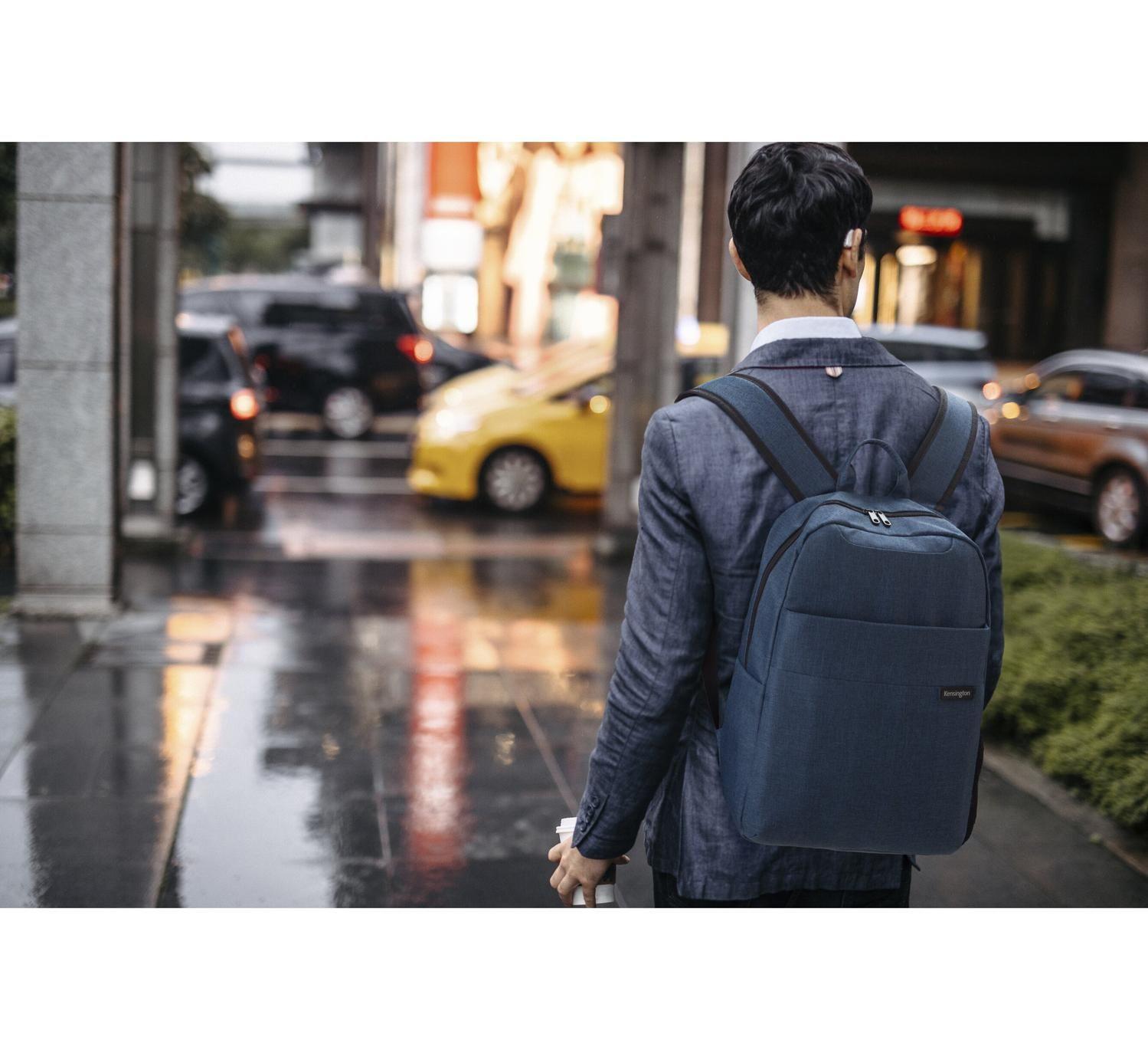 Mochila Kensington Simply Portable 16" Waterproof Azul-7