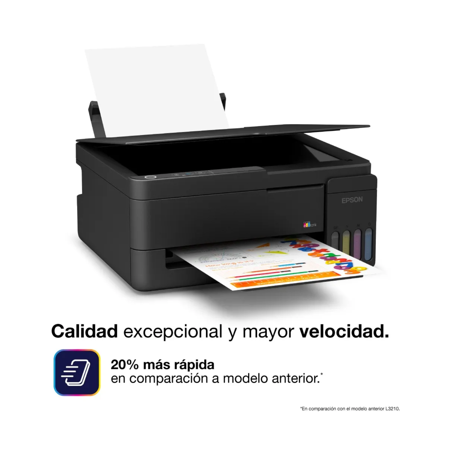 Impresora Epson EcoTank L3310 Multifuncional WiFi USB-2