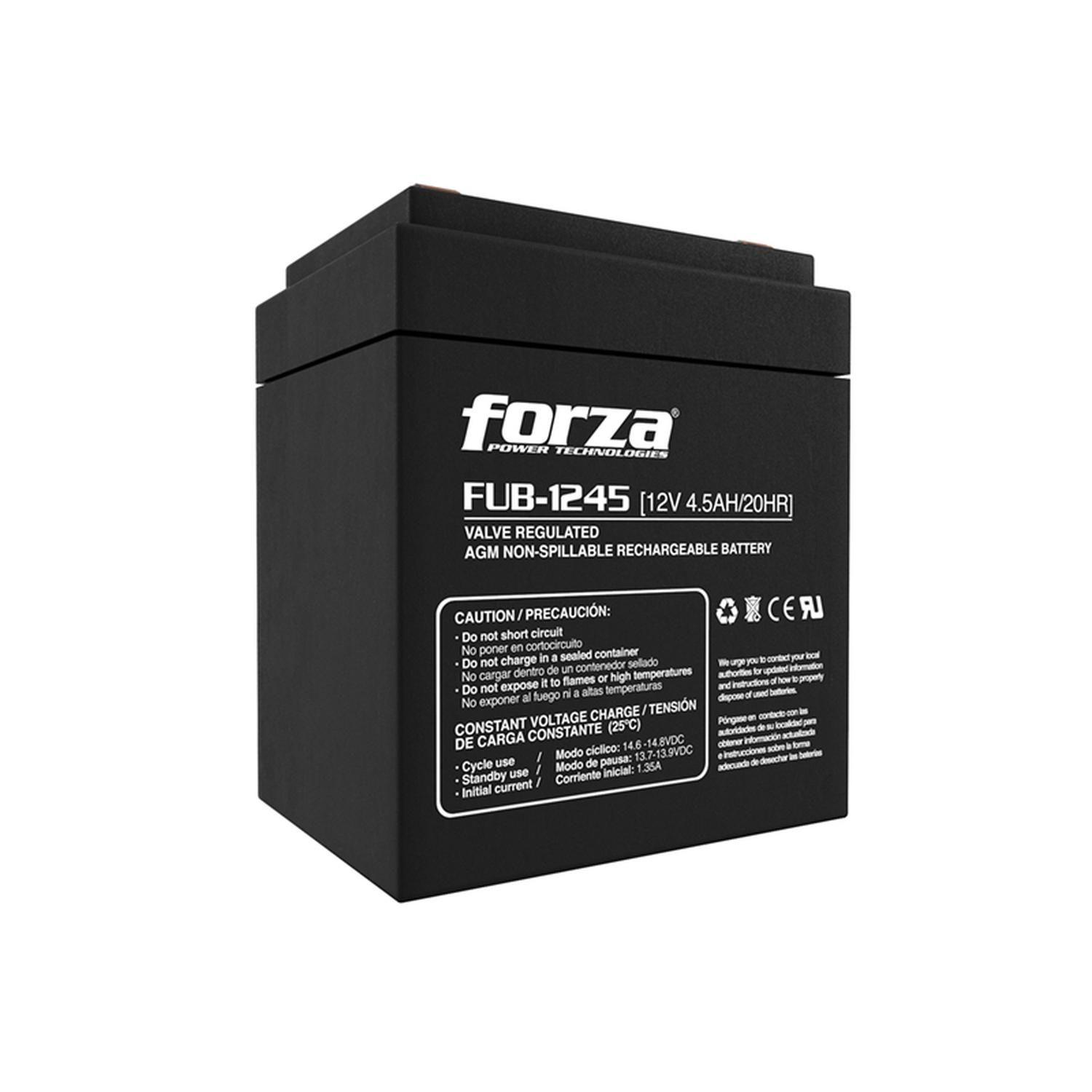Batería para UPS Forza Sellada Recargable FUB-1245-3