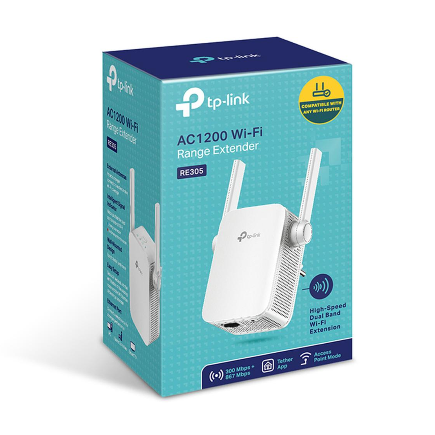 Extensor de Rango Wi-Fi AC1200 TP-Link RE305-2