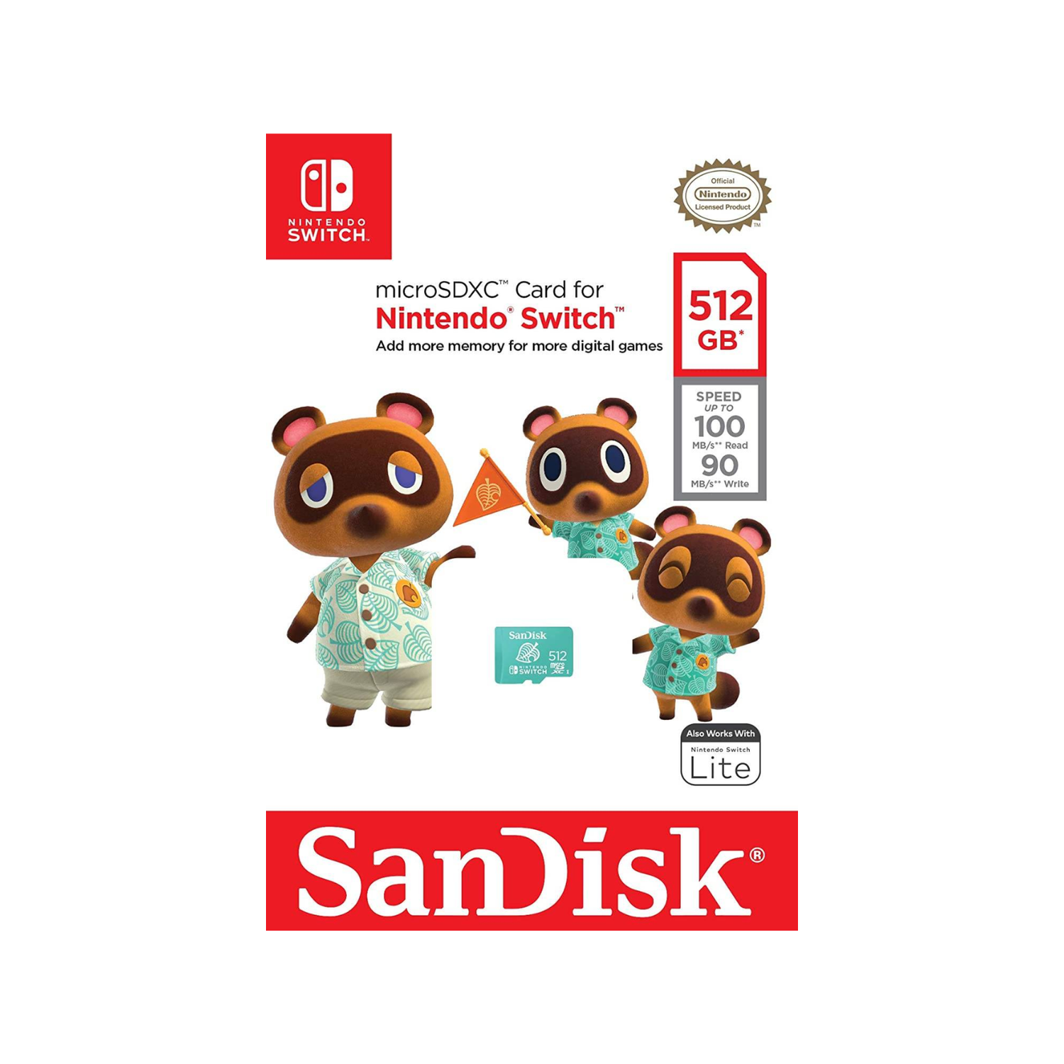 Tarjeta microSD Nintendo Switch 512 GB SanDisk-2