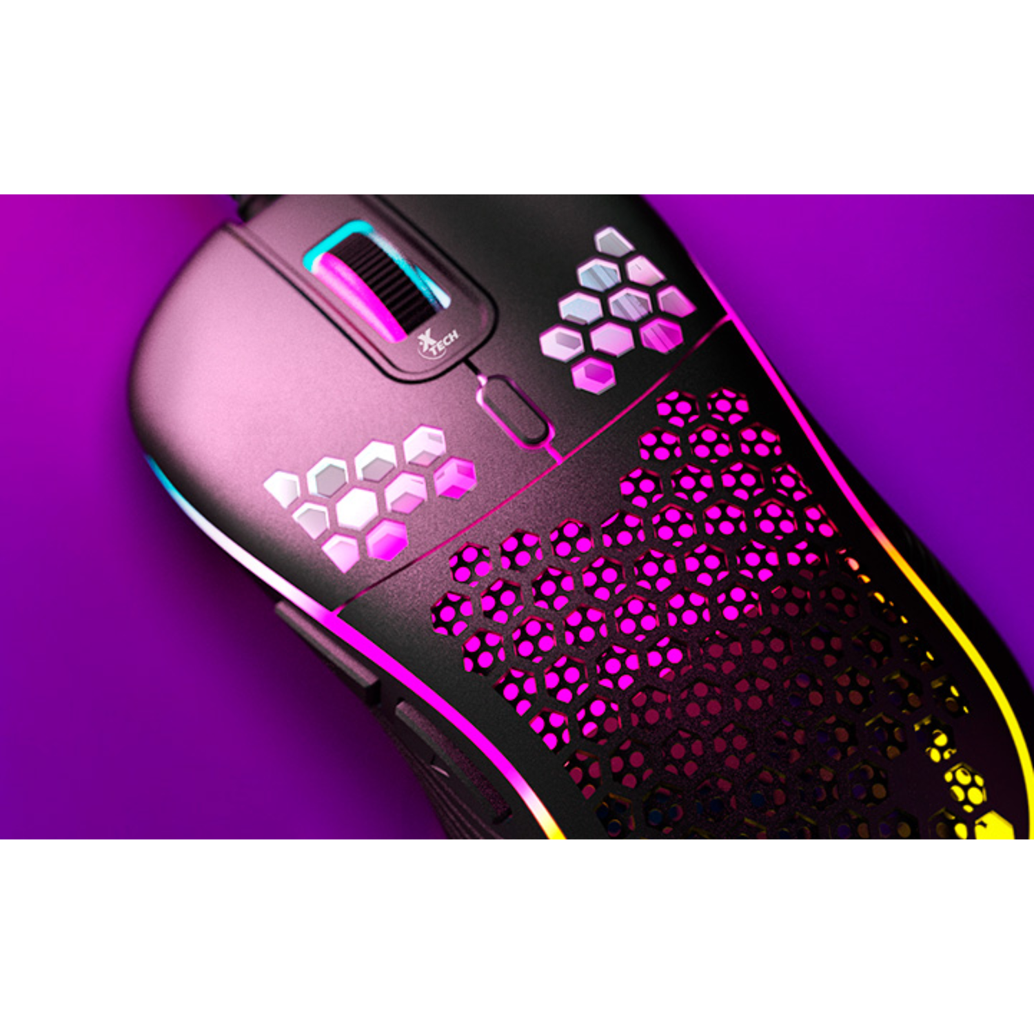 Mouse Gamer Lightbuzz 7 Botones RGB con Cable Negro-5