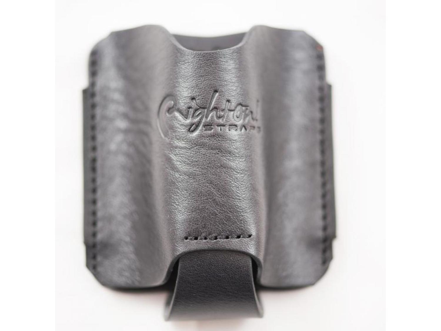 Soporte Porta Slide Armonica de Cuero P/Correa Black-0