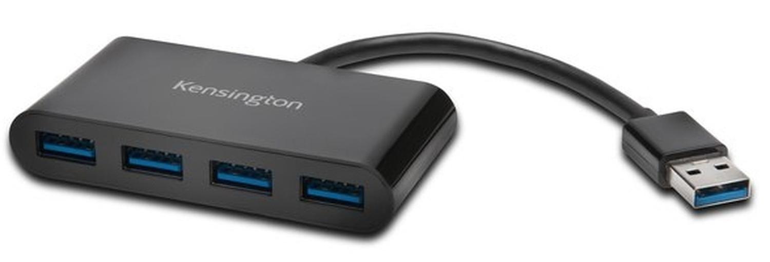 USB Hub Kensington UH4000 4 puertos Negro-1