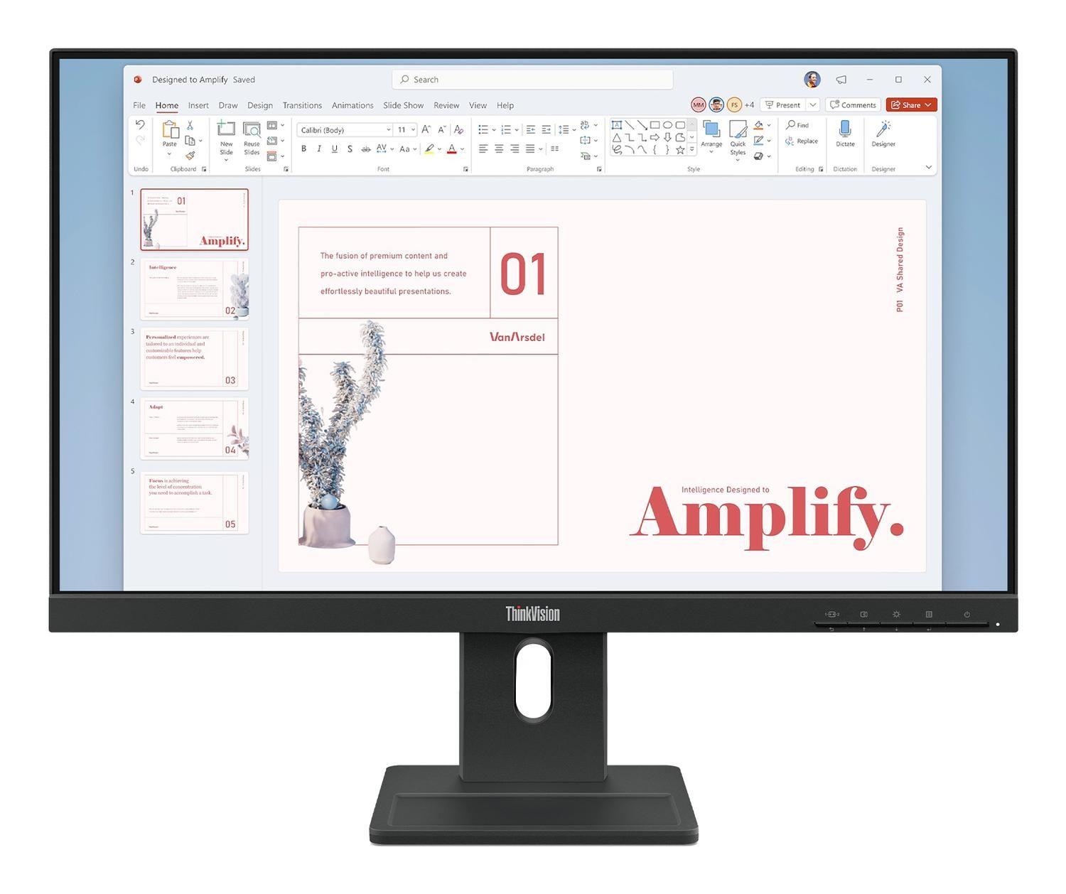 Monitor Lenovo ThinkVision E24-40 24” FHD IPS 100Hz-0